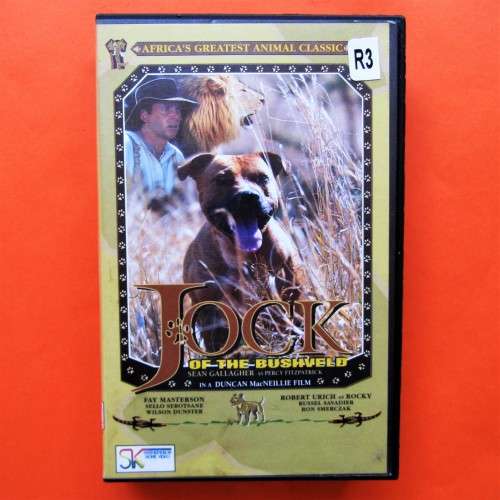 Jock of the Bushveld - VHS Video Tape (1996)