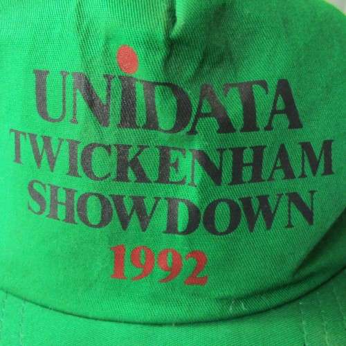 1992 Springboks vs England Twickenham Showdown Rugby Cap