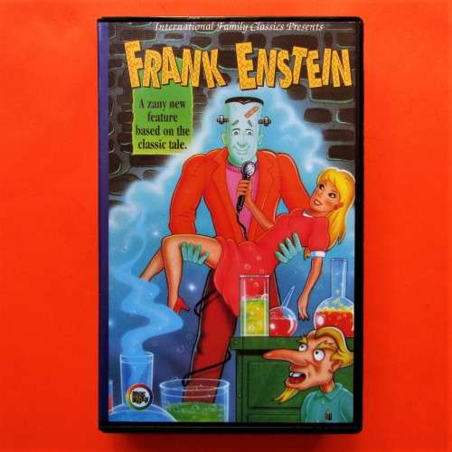 1997 Frank Enstein Cartoon VHS Video Tape