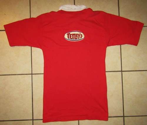 England Tetley`s Bitter Cup Rugby Jersey