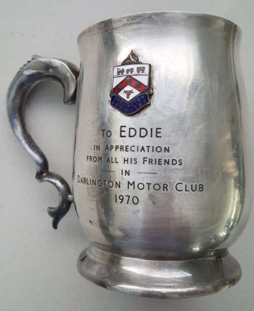 1970 Darlington Motor Club EPNS Mug