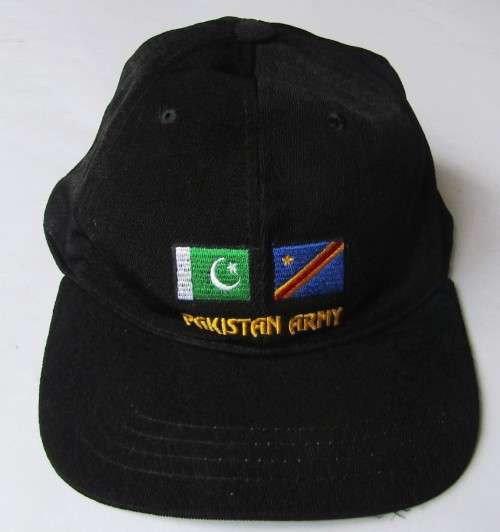 Black Pakistan Army Cap