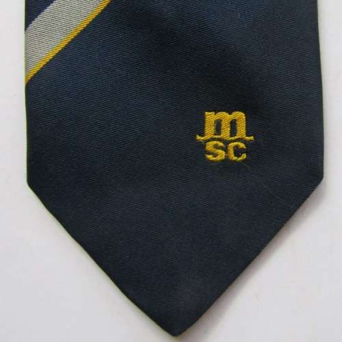 Made in England MSC Shipping Neck Tie