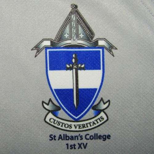 St Alban`s College 1st XV Number 17 Players Rugby Jersey