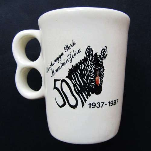 1987 Bergkwagga Park 50 Year Anniversary Mug