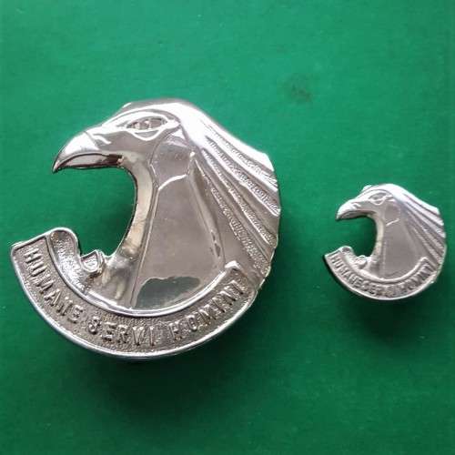 SADF Personnel Services Corps Cap and Mess Dress Badges