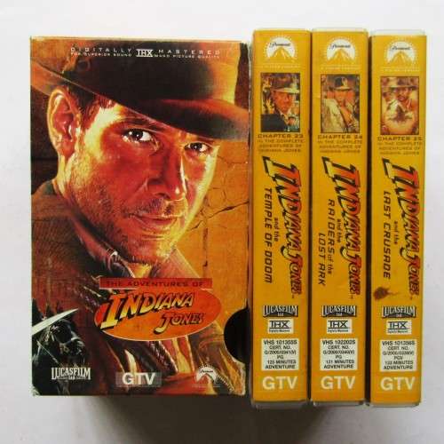 Indiana Jones - Triple VHS Box Set