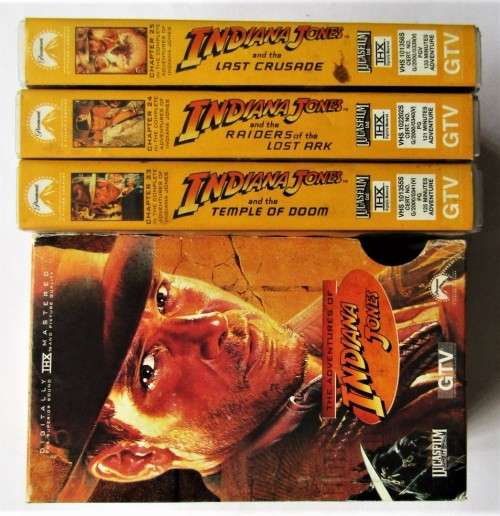 Indiana Jones - Triple VHS Box Set