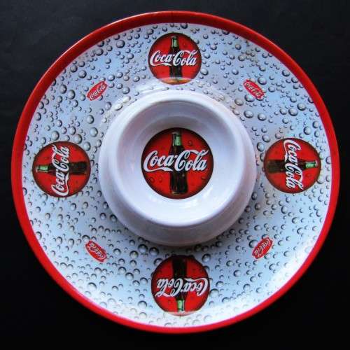 Plastic Coca Cola Snack Tray