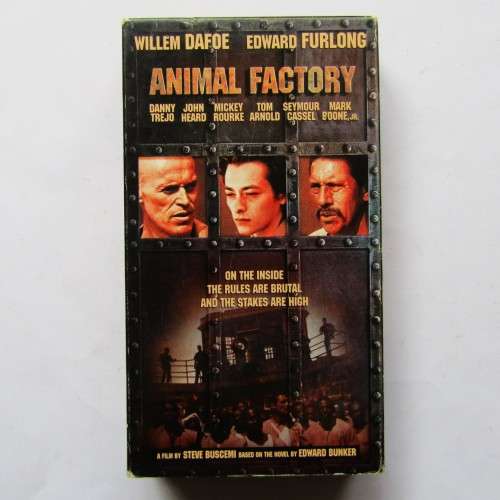 Animal Factory - Willem Dafoe - USA Prison Movie VHS Tape (2000)