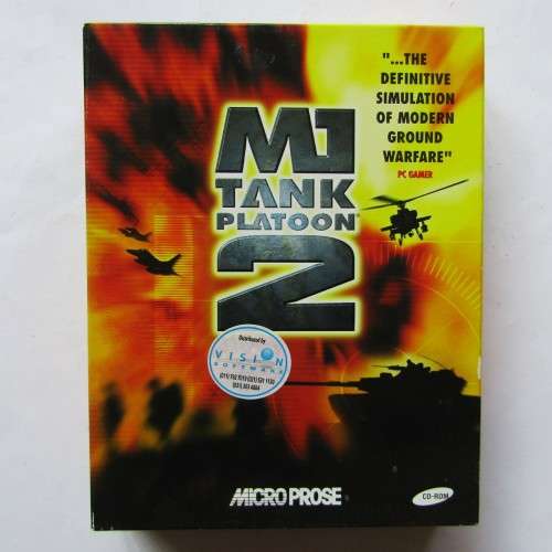 M1 Tank Platoon II - Big Box PC Game (1998)