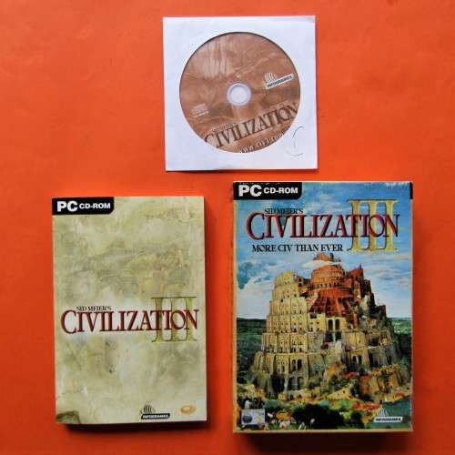 Sid Meier`s Civilization III - Box PC Game (2002)
