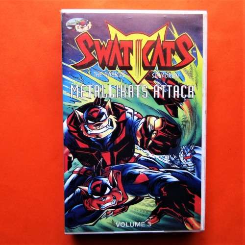 Swat Kats - Hanna Barbera Cartoon VHS Tape (1996)
