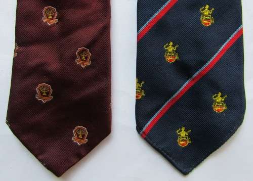 Lot of 4 School and University Neck Ties