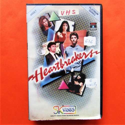 Heartbreakers - Romantic Drama VHS Tape (1988)
