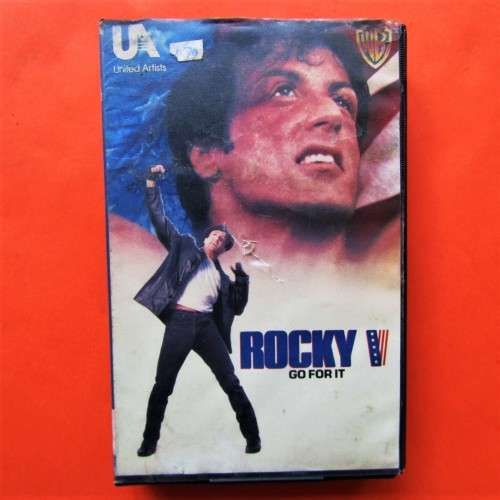 Rocky V - Sylvester Stallone - Boxing Movie VHS Tape (1991)