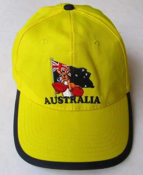 Australia Flag Boxing Kangaroo Cap