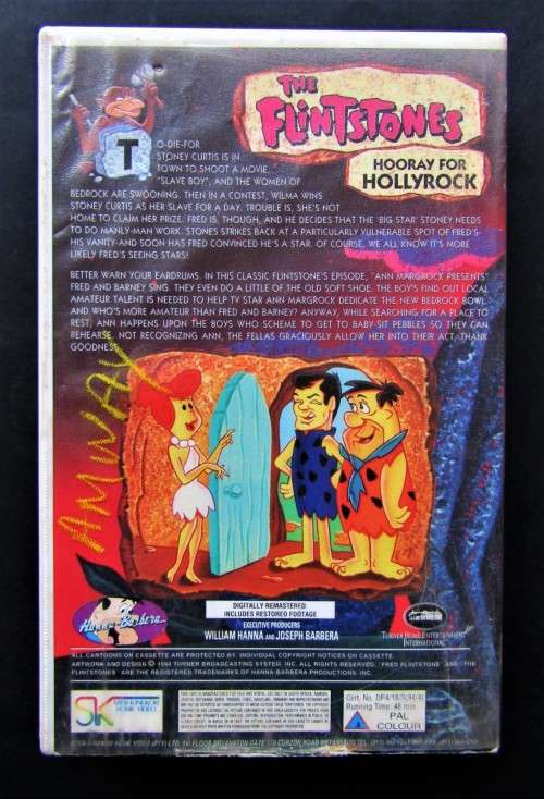 The Flintstones - VHS Video Tape from 1994