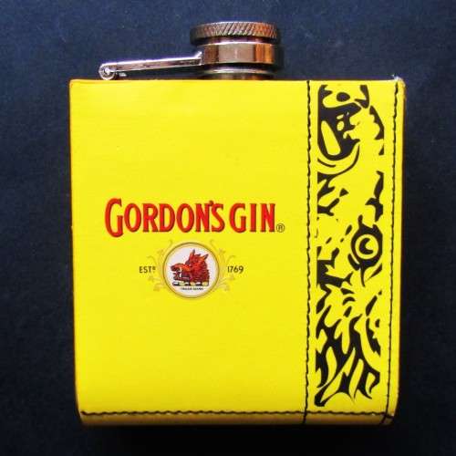Cool Gordon`s Gin Hip Flask