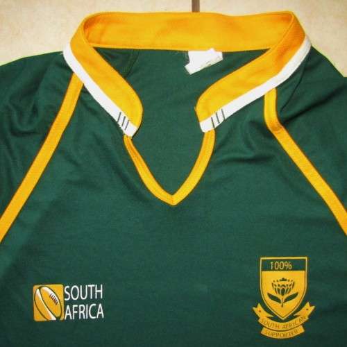 100% South African Supporter Rugby Jersey