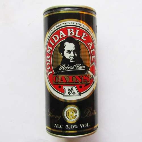 Large Old Cains 1 Litre Beer Can
