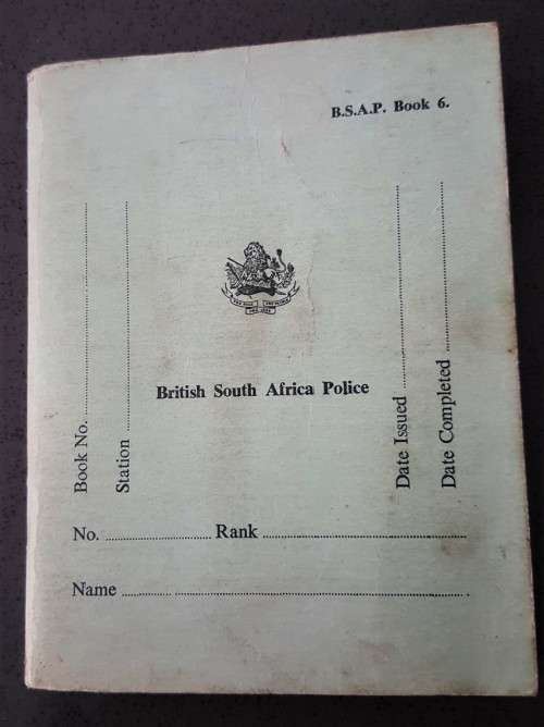 Rhodesia BSAP Pocket Book