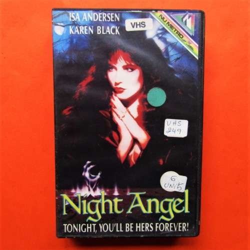 Night Angel - Isa Andersen - Demon Horror VHS Tape (1990)