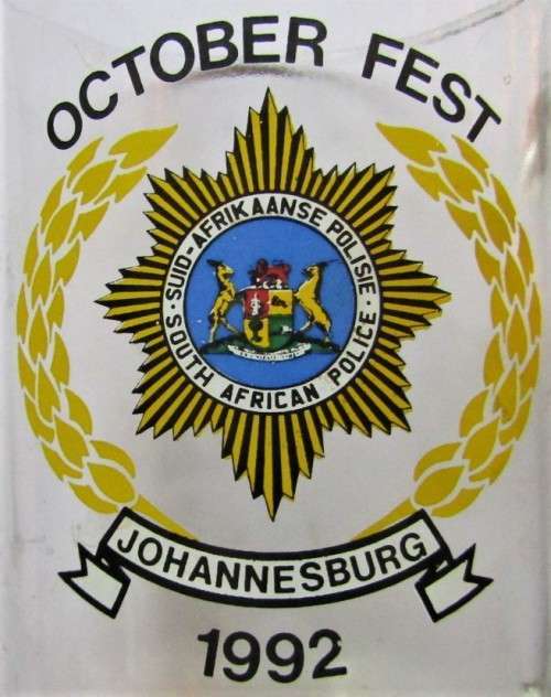 1992 SA Police Beer Mug