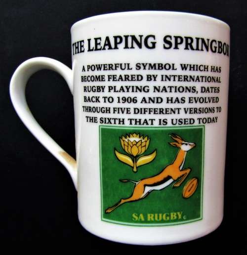 1937 - 1962 Springbok Rugby Collectors Series Mug