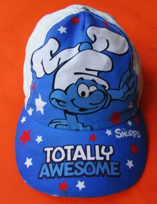 Totally Awesome Smurfs Kids Cap
