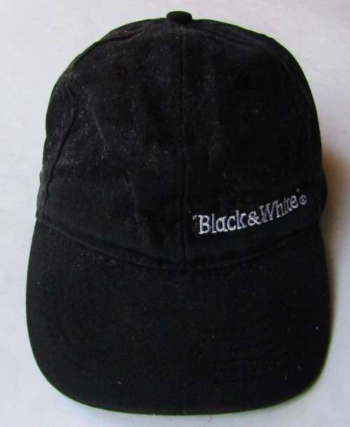 Old Black & White Whisky Cap