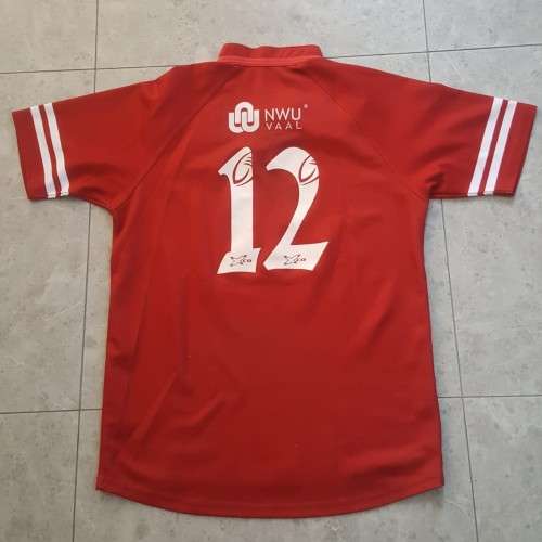 Rooi Valke O/18 Akademie Number 12 Players Rugby Jersey