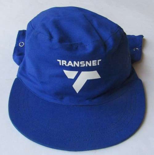 Old Transnet Blue Neck Flap Cap
