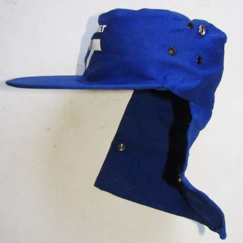 Old Transnet Blue Neck Flap Cap