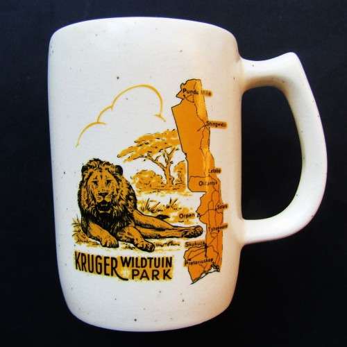 Old Kruger Park Wildtuin Beer Mug