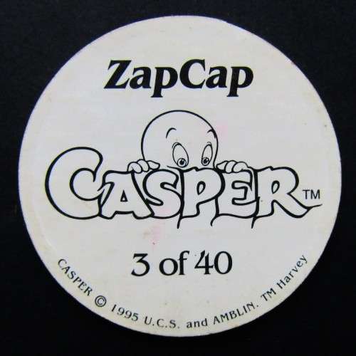 Lot of 9 Casper ZapCap Tazo Slammers from 1995