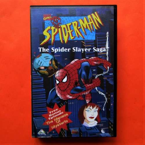 Marvel Spiderman VHS Video Tape from 1996