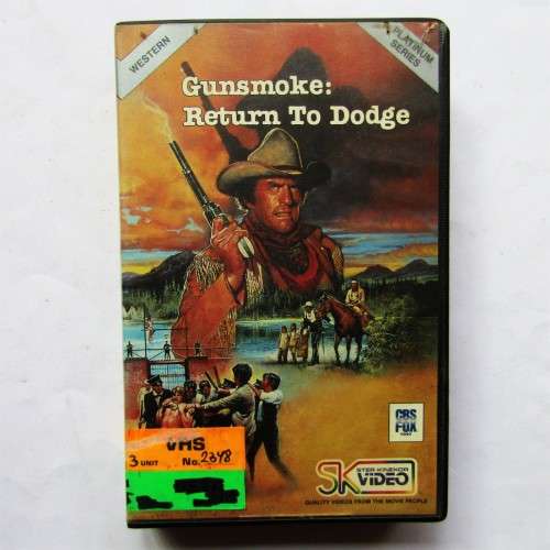 Gunsmoke: Return to Dodge - Western Movie VHS Tape (1988)