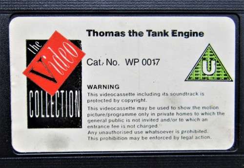 Thomas the Tank Engine - Children`s VHS Video Tape (1998)