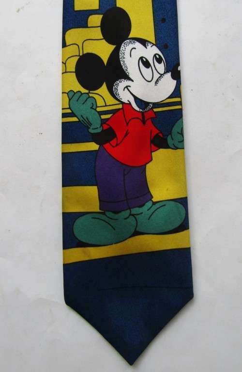 Disney Mickey Mouse Cartoon Neck Tie