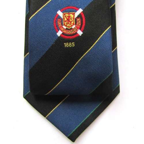 1885 Cape Town Highlanders Insignia Tie