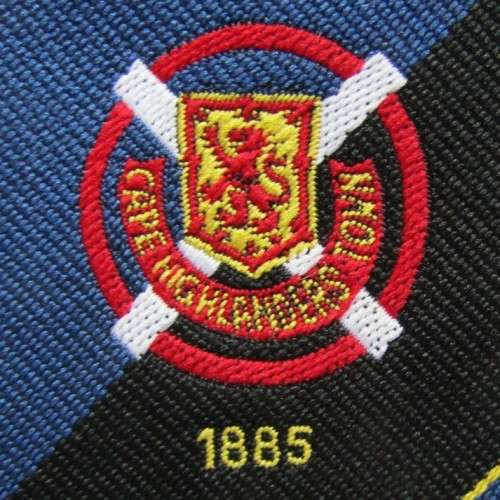 1885 Cape Town Highlanders Insignia Tie