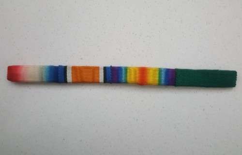 WW1 Cloth Medal Ribbon Bar