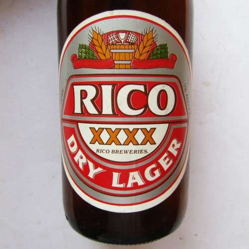 Old Rico Lager 750ml Beer Bottle with Cap