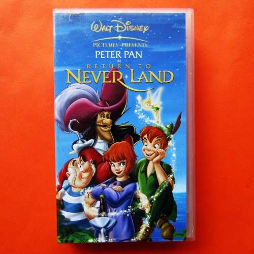 Peter Pan in Return to Never Land - Walt Disney VHS Tape (2002)