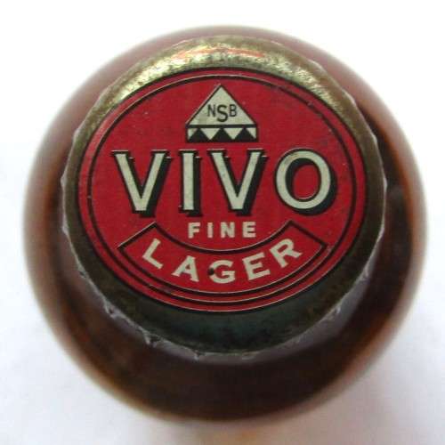 Old Vivo Lager 340ml Beer Bottle with Cap