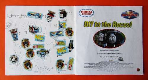 Thomas & Friends - The Great Railway Show - Sticker and Picture Book (2016)