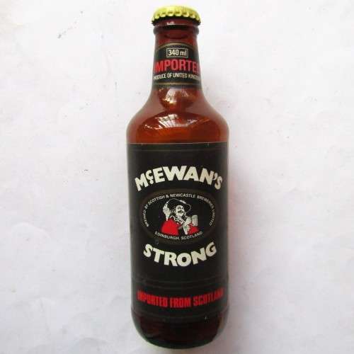 Old Scotland McEwan`s Strong 340ml Beer Bottle with Cap