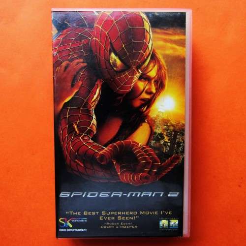 Spider-Man 2 - Tobey Maguire - Action Movie VHS Tape (2004)
