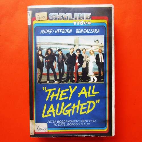They All Laughed - Audrey Hepburn - Romantic Comedy VHS Tape (1981)